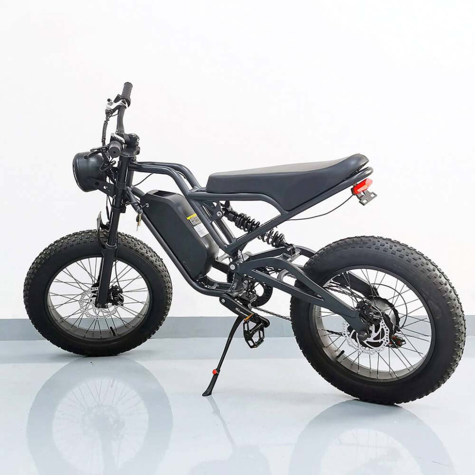 Bicicleta eléctrica Akez, 1500 W, 18Ah