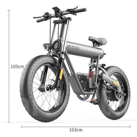  Электро велосипед FTN T20 High Seat Mini, 400w, 10Ач