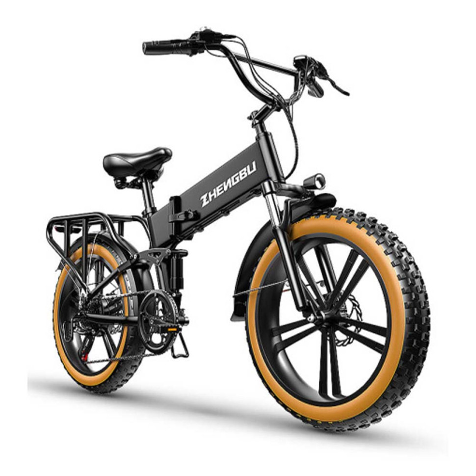 Bicicleta eléctrica todoterreno Zhengbu, 400W, 10Ah