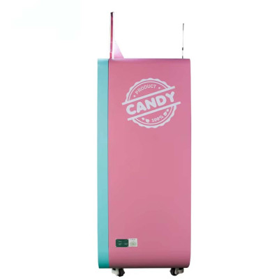 Máquina vendedora de algodón de azúcar