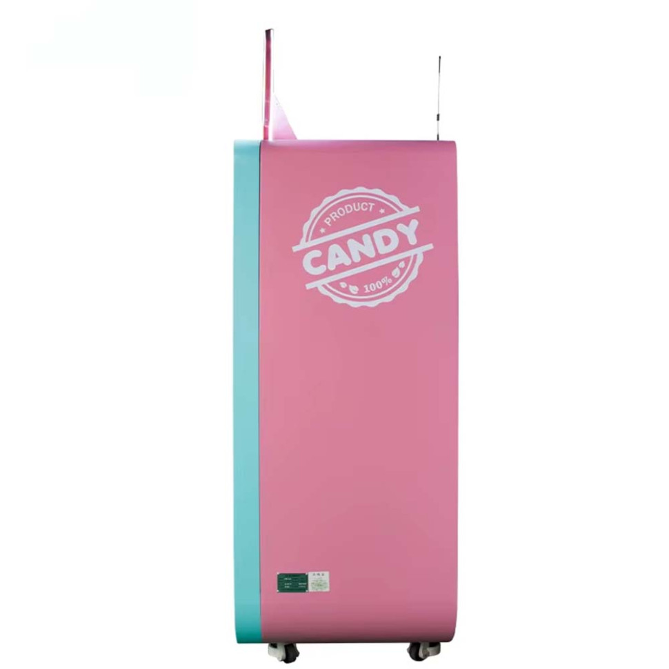 Máquina vendedora de algodón de azúcar