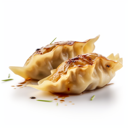 Пельмешки гедзе с уткой